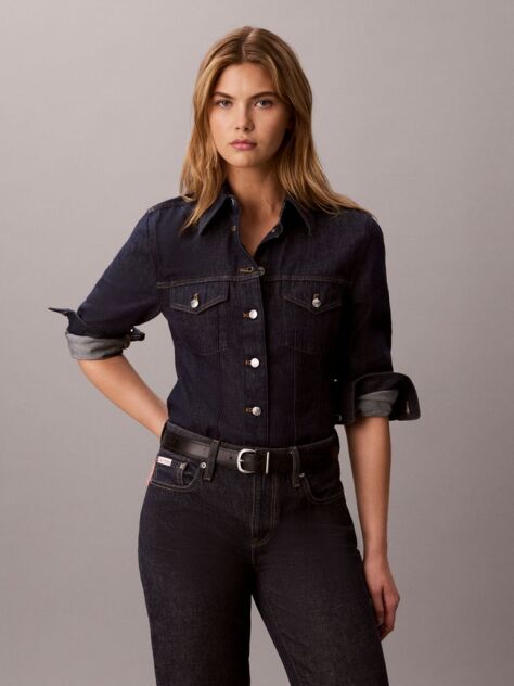 Denim Classic Denim Trucker Shirt  Women