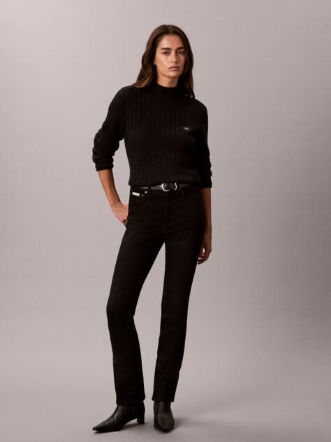 Black Skinny Bootcut Jeans  Women