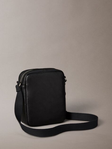 Black Monologo Reporter Bag  Men