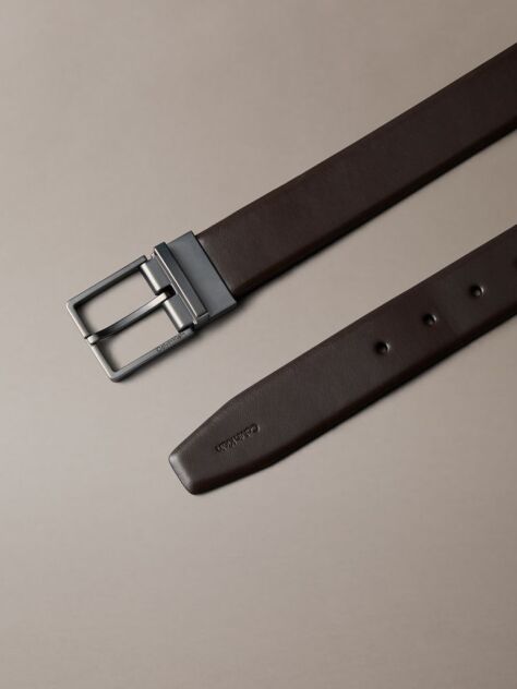 Brown Full-Grain Leather Belt  Men