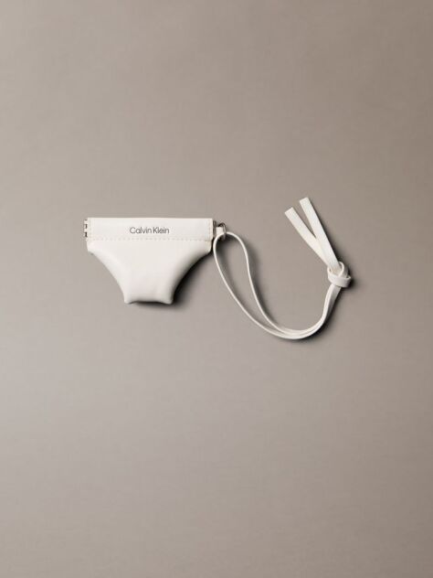 White Mini Knickers Bag Charm  Women