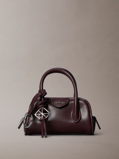 Red Mini Shoulder Bag Charm  Women