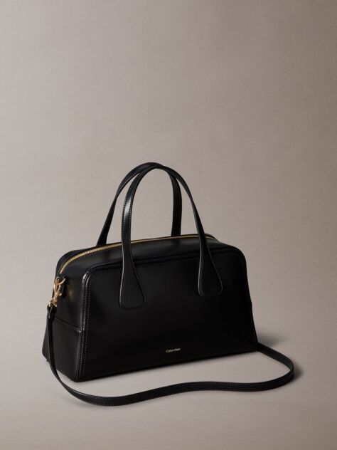 Black Monogram Hardware Bowling Bag  Women