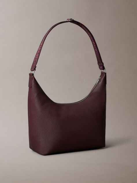 Red Logo Strap Shoulder Bag  Women