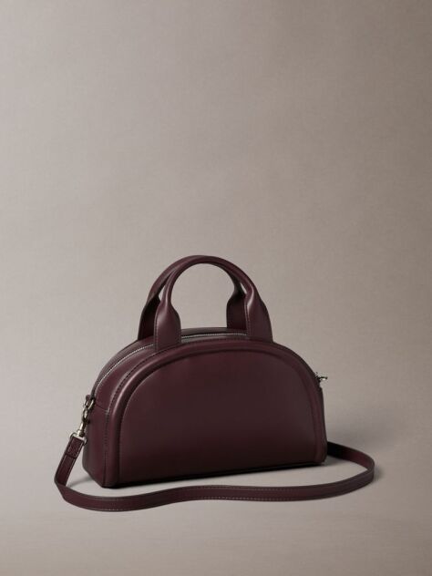 Red Signature Monogram Crossbody Bag  Women