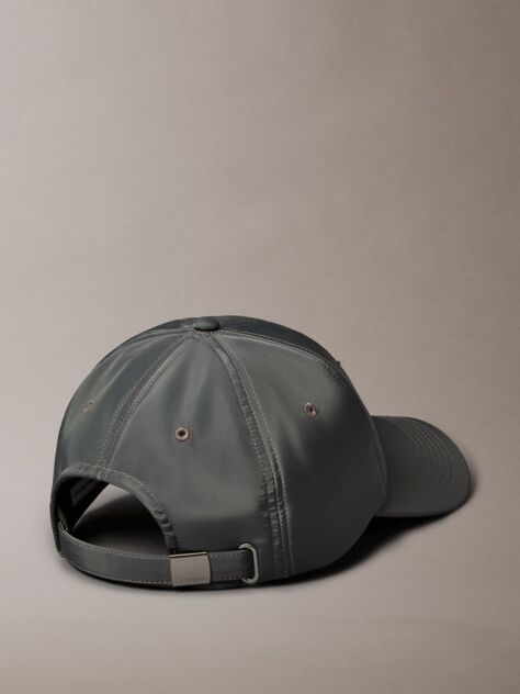 Grey Logo Patch Cap  Men