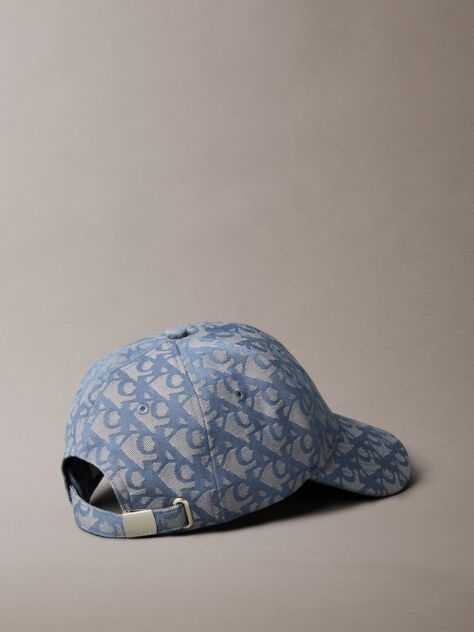 Multi Logo Jacquard Cap  Women
