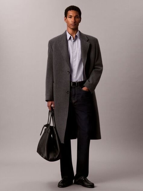 Blue Oxford Button-Down Shirt  Men