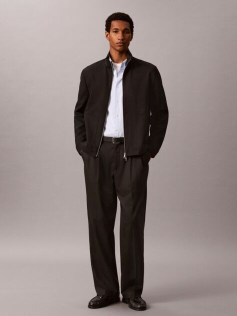 Blue Oxford Button-Down Shirt  Men