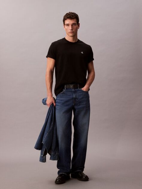 Black Monogram T-shirt  Men