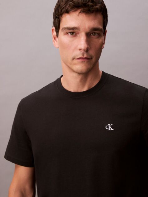 Black Monogram T-shirt  Men