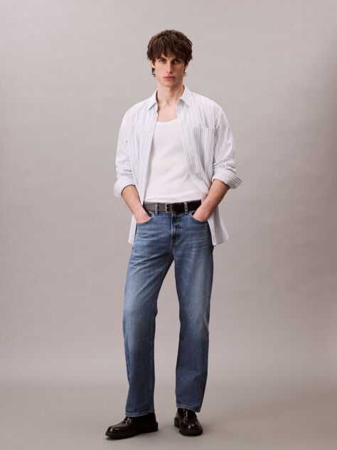 Denim Τζιν Με 90's Ίσια Γραμμή  Άνδρας