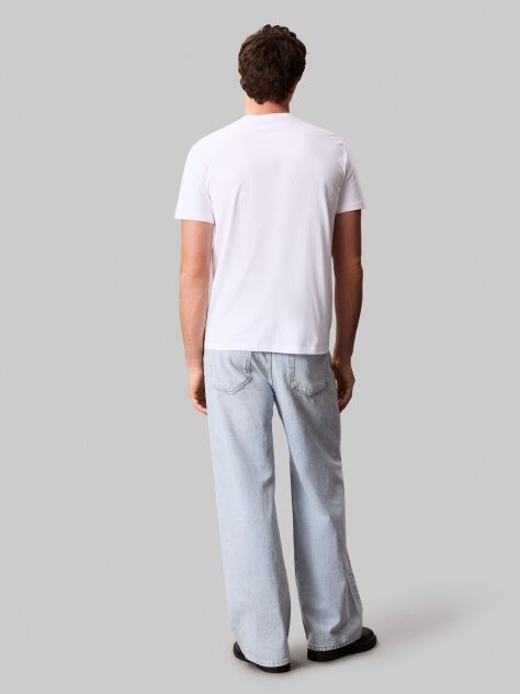 White Short Sleeve T-Shirt  Men