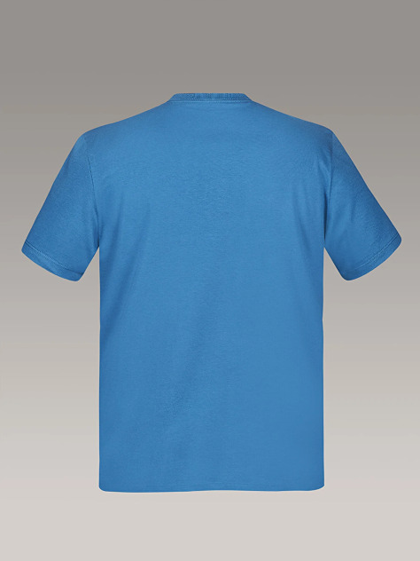 Blue Short Sleeve T-Shirt  Men