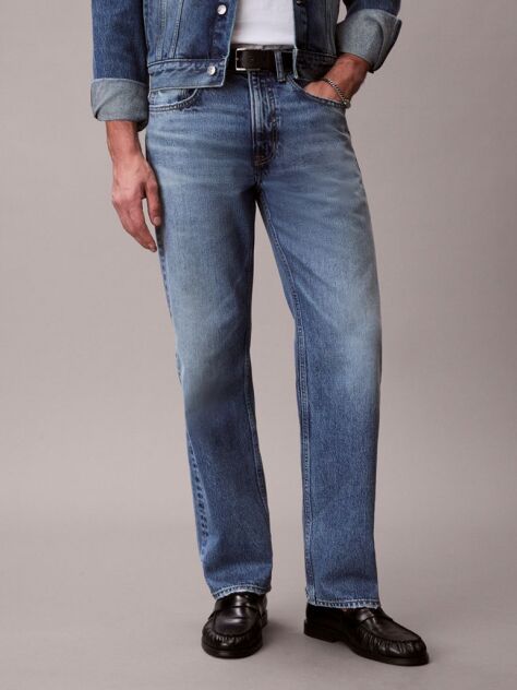Denim 90s Τζιν Με Ίσια Γραμμή  Άνδρας