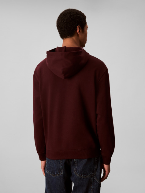 Brown Logo Hoodie  Men
