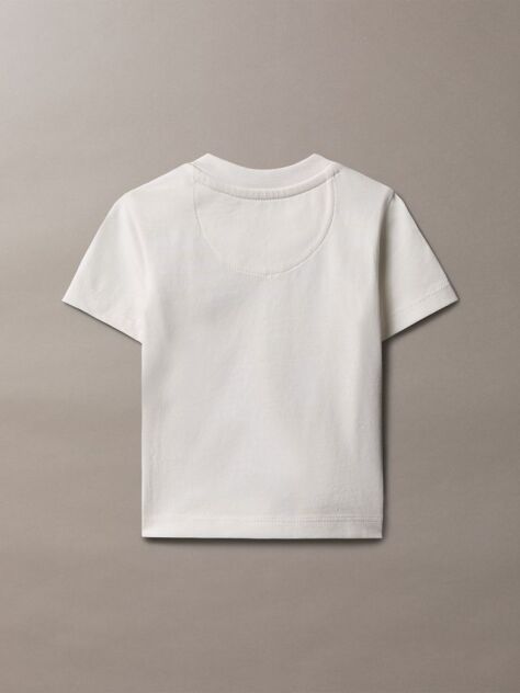 Λευκό Βρεφικό T-Shirt Με Signature Λογότυπο  Βρεφικά