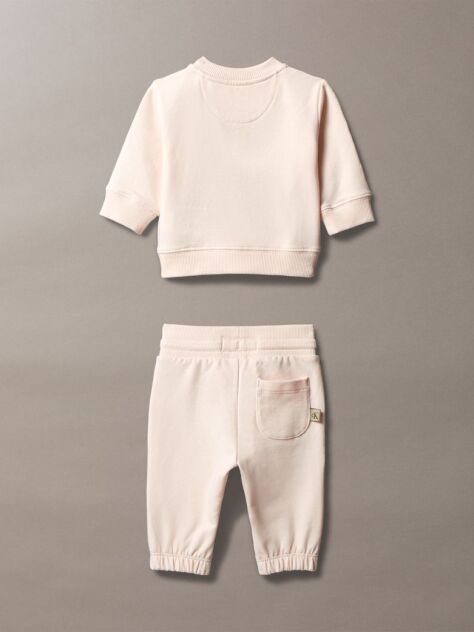 Pink Newborn Sweatshirt and Joggers Set  Newborn