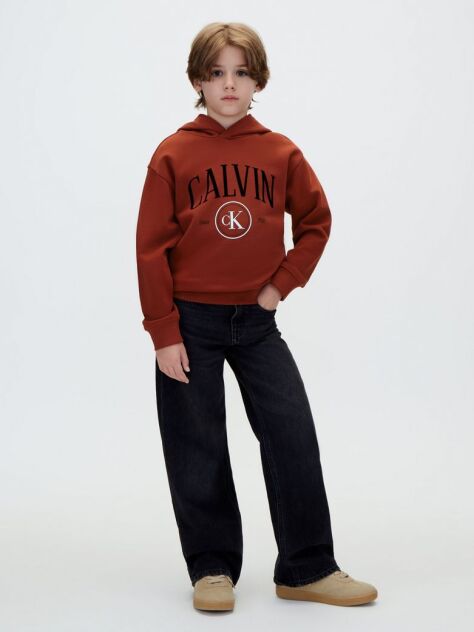 Red Kids' Logo Hoodie  Boys