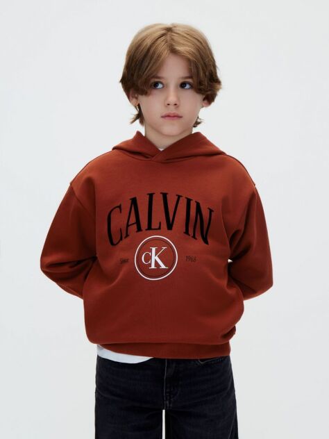 Red Kids' Logo Hoodie  Boys