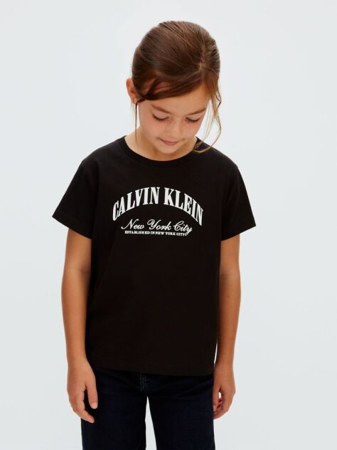 Black Logo T-shirt  Girls