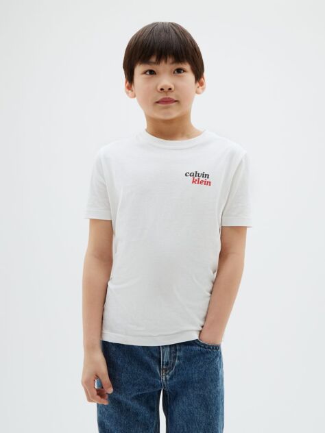 White Kids' Logo T-shirt  Boys