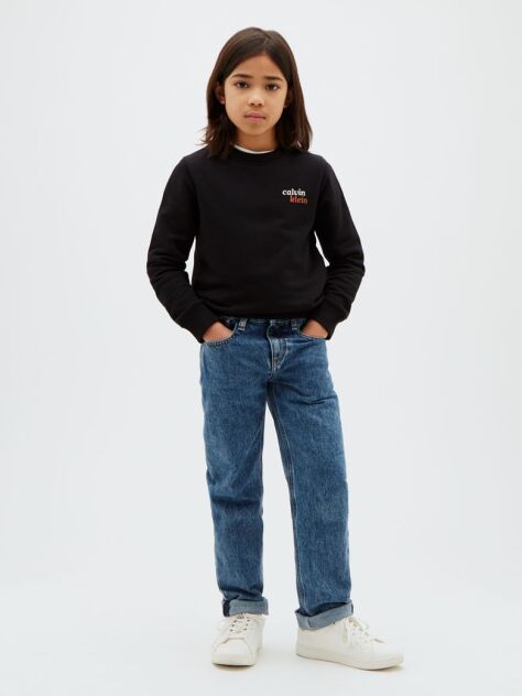 Black Kids' Logo Sweatshirt  Boys