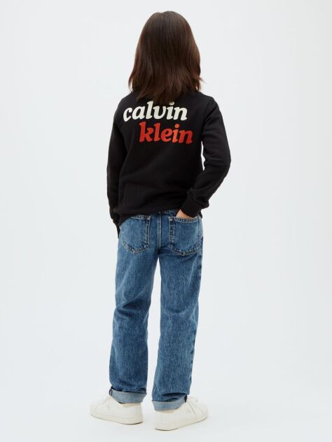 Black Kids' Logo Sweatshirt  Boys