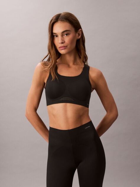 Black High Impact Sports Bra  Women