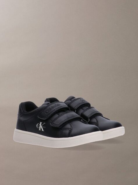 Μαύρο Παιδικά Sneakers Με Velcro Και Χαμηλό Κόψιμο  Παιδικό Unisex