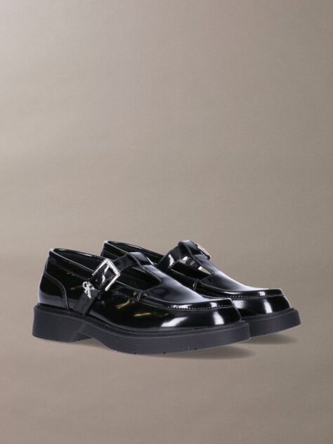 Μαύρο Παιδικά Loafers Από Συνθετικό Δέρμα  Κορίτσι