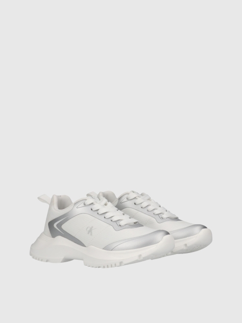 Multi Low Cut Lace-Up Sneakers  Girls