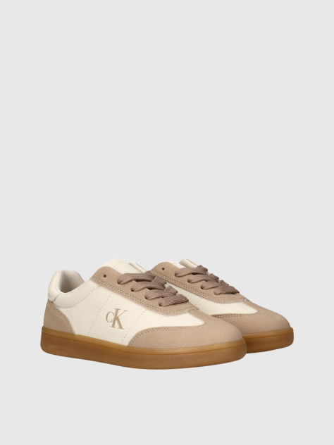 Multi Kids Low Cut Lace-Up Sneakers  Girls
