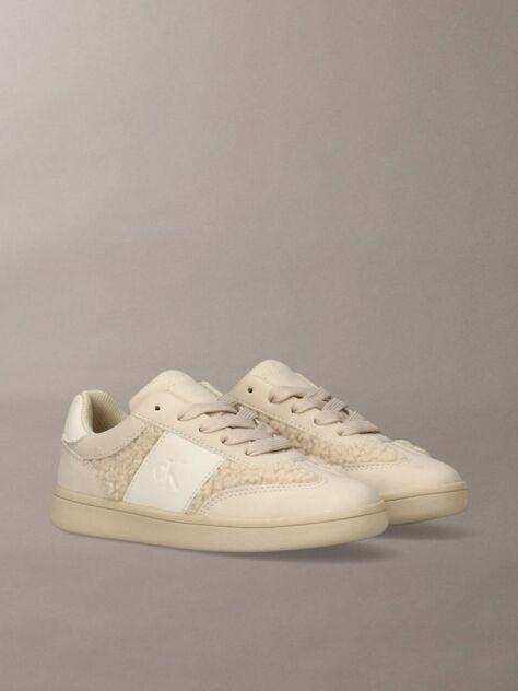Μπεζ Παιδικά Μαλακά Signature Sneakers  Κορίτσι