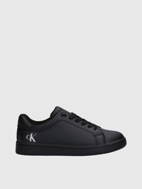 Μαύρο Δετά Sneakers Με Χαμηλό Κόψιμο  Παιδικό Unisex