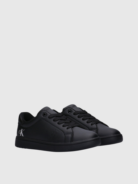 Μαύρο Δετά Sneakers Με Χαμηλό Κόψιμο  Παιδικό Unisex