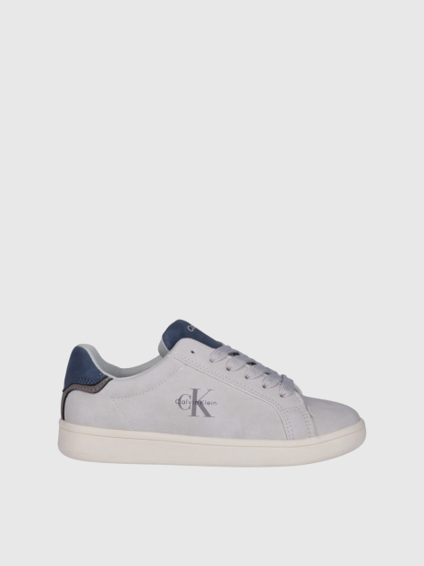 Blue Kids Low Cut Lace-Up Sneakers  Kids Unisex