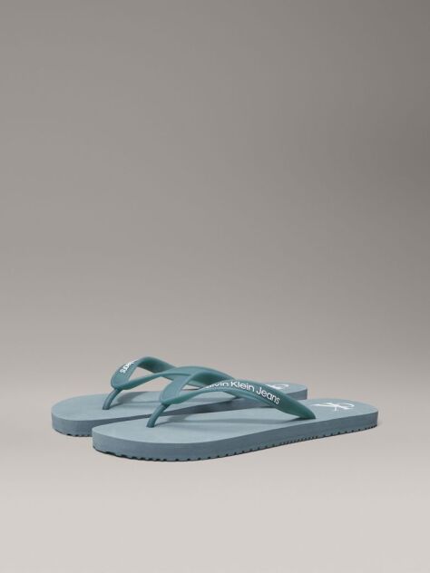 Green Flip Flops  Men