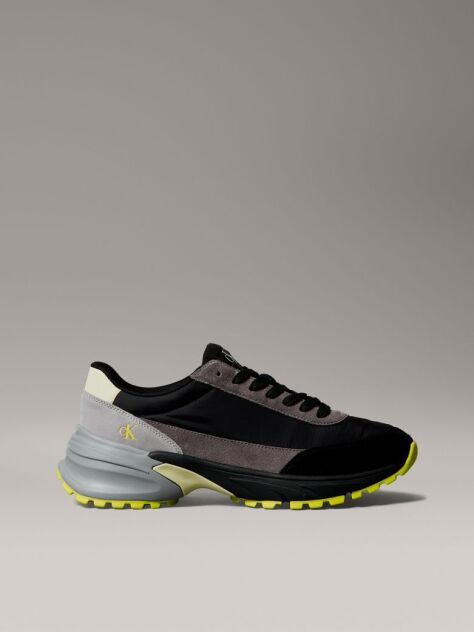 Black Suede Trainers  Men