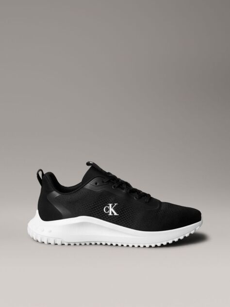 Black Breathable Mesh Ultralight Trainers  Men