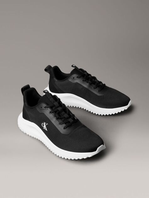 Black Breathable Mesh Ultralight Trainers  Men