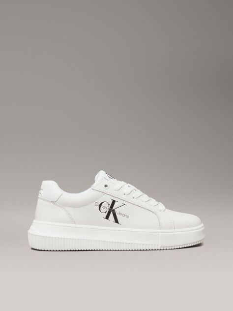 White Leather Trainers  Women
