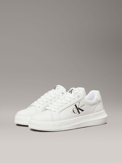 White Leather Trainers  Women