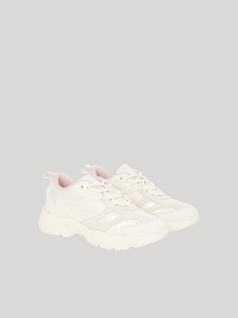 Multi Sneakers Με Ρετρό Τένις Στιλ  Γυναίκα