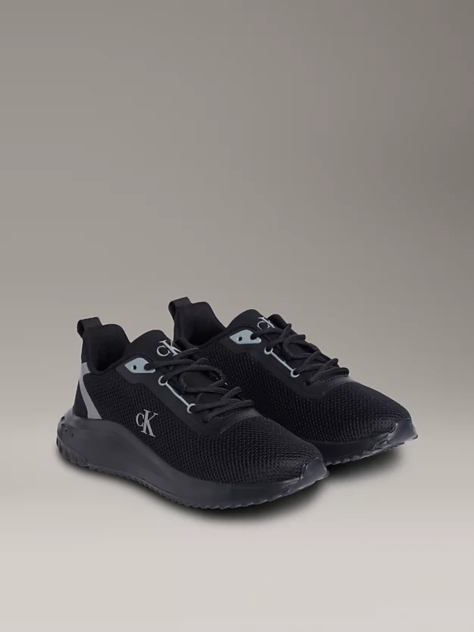 Black Mesh Trainers  Women