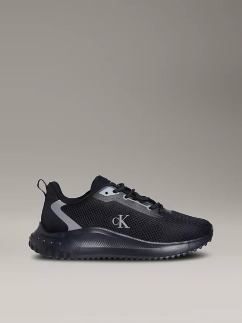 Black Mesh Trainers  Women