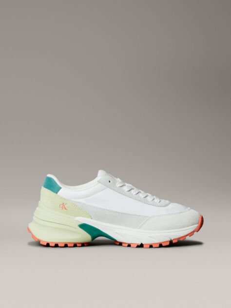 Multi Leather Runner Trainers  Women