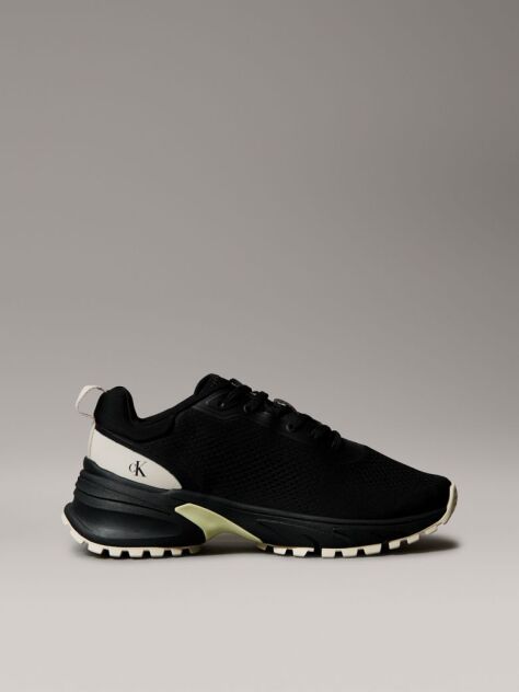 Μαύρο Sneakers Με Δίχτυ  Γυναίκα