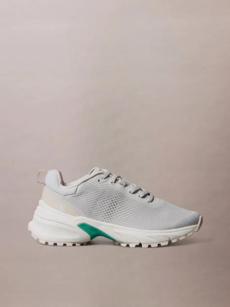 White Mesh Trainers  Women
