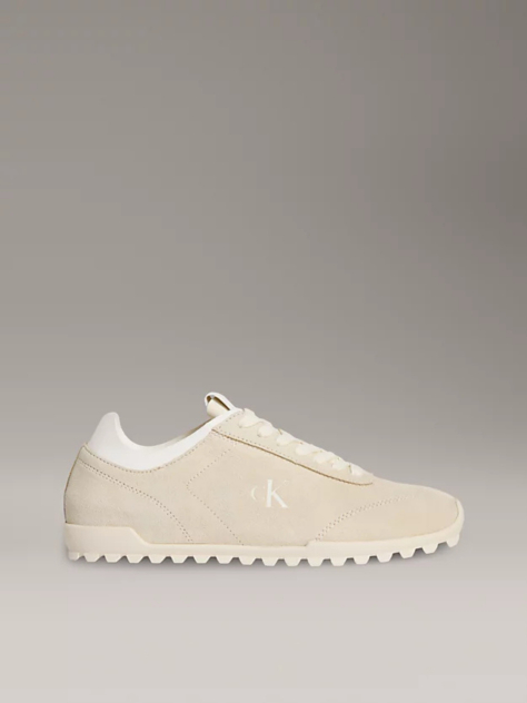 Λευκό Σουέτ Sneakers  Γυναίκα